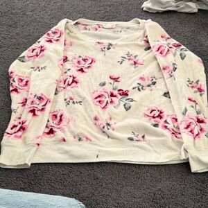 Floral Print Long Sleeve Top